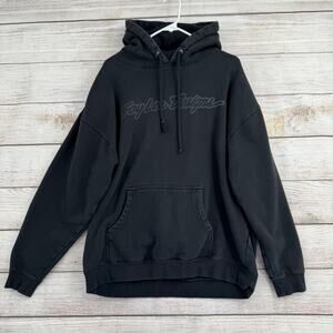 Troy Lee Designs Heavyweight Hoodie Sweatshirt Mens XL Black Motocross Cycling